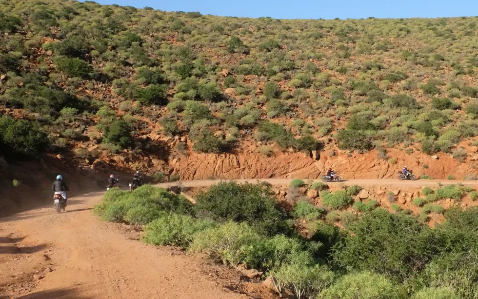 Marruecos en moto de alquiler: Atlántico y Anti-Atlas Off