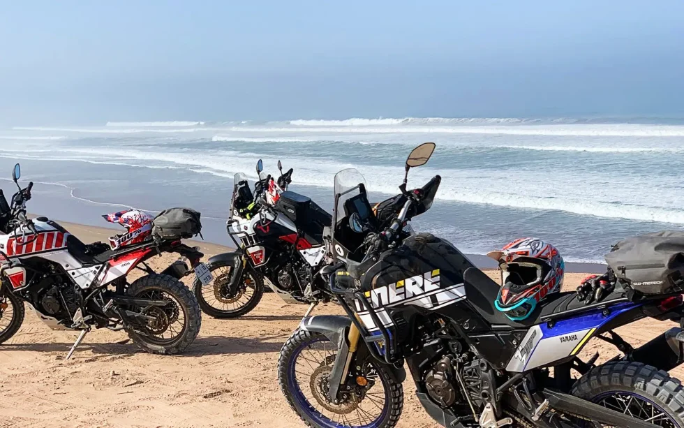 Marruecos en moto de alquiler: Atlántico y Anti-Atlas Off