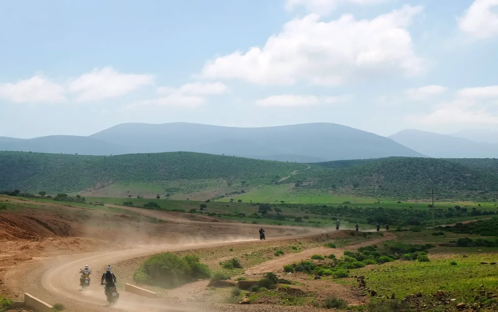 Marruecos en moto de alquiler: Atlántico y Anti-Atlas Off