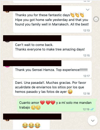 testimonios whatsapp